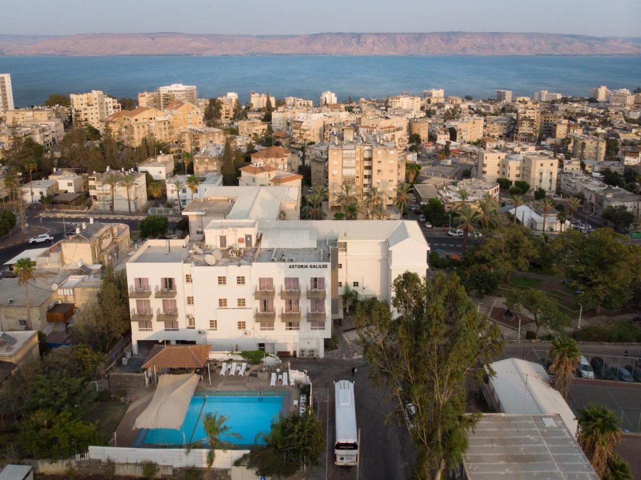 Astoria Galilee Hotel Tiberias Exterior foto